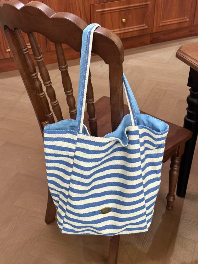Reversible Canvas Tote Bag