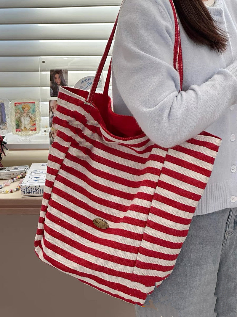 Reversible Canvas Tote Bag