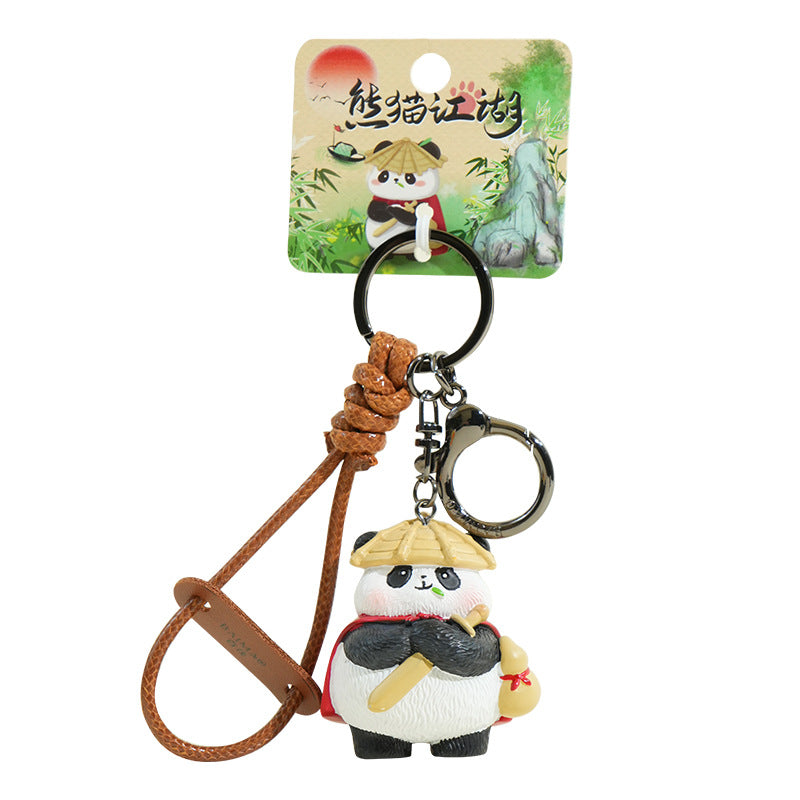 Panda Jianghu Characters Charm