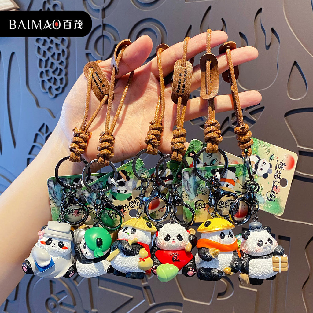 Panda Jianghu Characters Charm