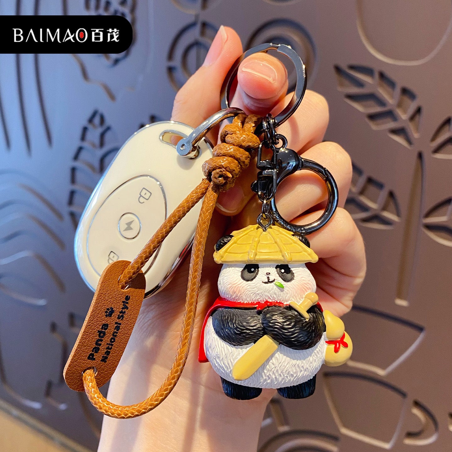Panda Jianghu Characters Charm